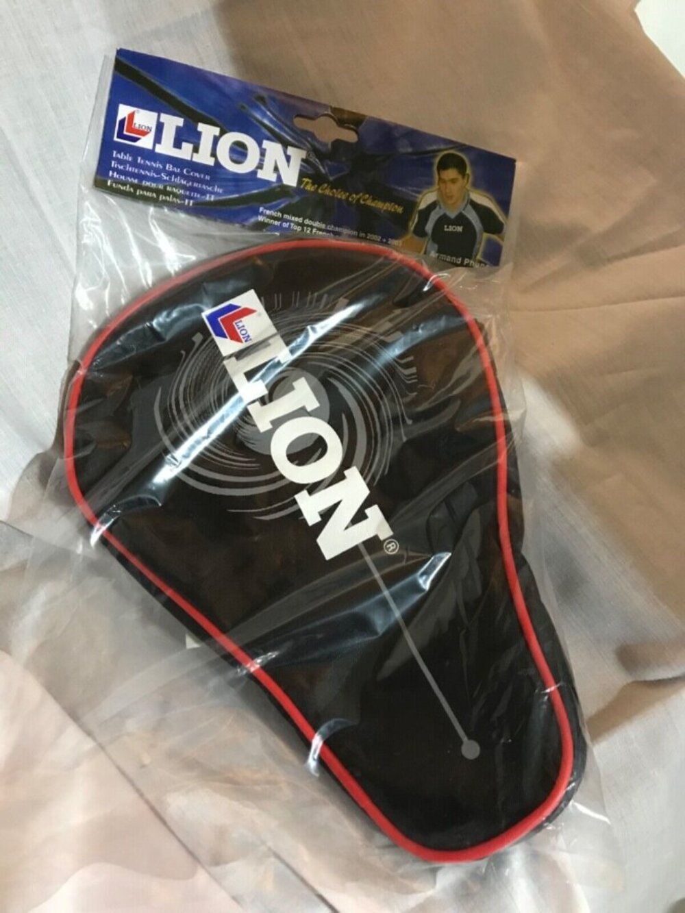 Lion Table Tennis Racket Case Bag Ping Pong Portable Protective New